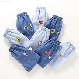 Trousers New Childrens Pants Cotton Comfortable Baby Trousers Toddler Boys and Girls ClothingL2404
