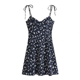 Womens Wholesale Summer Floral String Strap Dress 22069