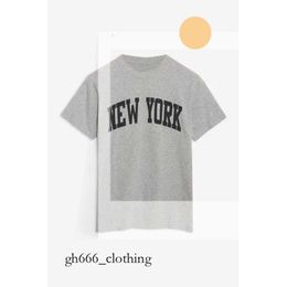 Anines Binge T Shirt Cotton Round Neck Tee Shirt Letter Drawing Printed Black Short Sleeve Women Designer T-shirt Tops 429