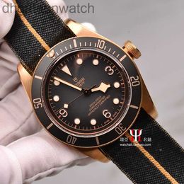 High Grade Version Tudery Designer Wristwatch Dirudder Series 43mm Bronze Automatic Mechanical Mens Watch 79250ba Watches