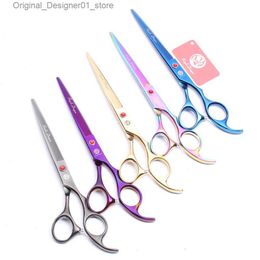 Hair Scissors 7-inch dog beauty clipper professional cat clipper animal hair clipper high-quality pet store and home Z4002 Q240426