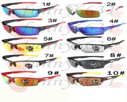 summer man sport Cycling sunglasses spectacles women Bicycle goggle Sports Outdoor Dazzle colour driving glasses 10colors 4773288