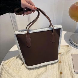 Totes Women's Bag Tote PU Leather Shoulder Bags For Women Vintage Matte Female Luxury Designer Handbags Large Capacity Shopper Handbag