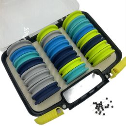 24Pcs EVA Foam Spools Carp Fishing Rig Winders Line Leader with Pins Wire Board Winding Line Board Hook Rig Storage Pesca 240415