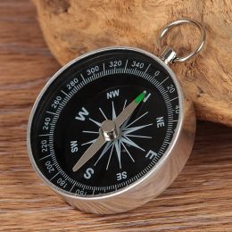 Compass G44 Compass Keychain Pendant Aluminum Alloy Metal Material Portable Gift Mini Pocket Outdoor Adventure Travel Compass