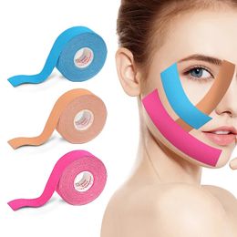 25CM x 5M Kinesiology Tape For Face V Line Neck Eyes Lifting Wrinkle Remover Sticker Facial Skin Care Tool Elastic Bandage 240425