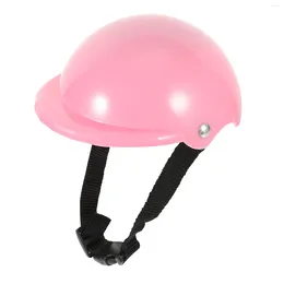 Dog Apparel Pets Funny Hat Decorative Cat The Plastic Pink Outdoor Safety Multi-use