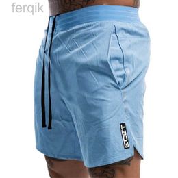 Men's Shorts New Mens Fitness sports Shorts Mens Summer Gym Exercise Mens Breathable Quick-Dry Sports Wear Jogging Beach Shorts d240426