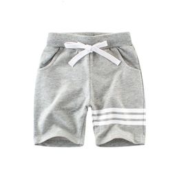 2024 Childrens Clothing Summer Baby Pants Sport Boys Shorts Girls Striped Casual Short Beachwear Kids Bottoms Drop 240425