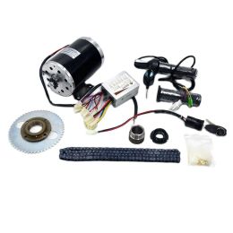 Part 24V/36V/48V 1000W Electric Scooter Motor Electric Bike Belt Drive ZY1020 High Speed Belt MOTOR electric scooter conversion kit