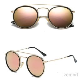 Classic Baa Men Brand Rao Retro Women Sunglasses Designer Eyewear Metal Frame Designers Sun Glasses Woman ML 3647 with Box Cool s AOAA