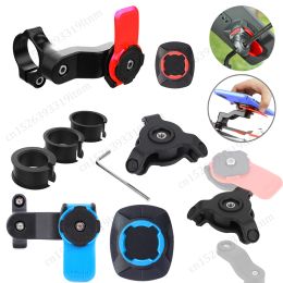 Stands Bicycle Handlebar Stem Holder Motocycle Shock Absorber Mobile Phone Holder Universal Adaptors Vibration Damper Bike GPS Support