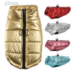 Dog Apparel Clothes For Small Dogs Waterproof Big Dog Vest Jacket Autumn Winter Warm Pet Dog Coat Clothing For Dogs Chihuahua French dog d240426