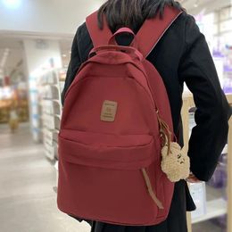 School Bags Cool Fashion Girl Travel Waterproof Book Bag Trendy Women Nylon Student Laptop Female Lady College Backpack Cute