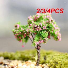 Decorative Flowers 2/3/4PCS Wedding Decoration Beautiful Delicate Plum Blossom Spring Artificial Flower Realistic Elegant