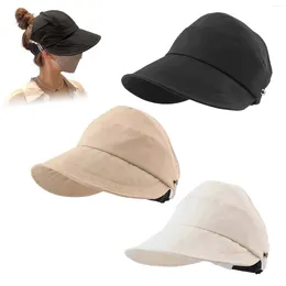 Wide Brim Hats Summer Sun Visor Hat UV Protections Cooling For Outdoor Sports Hiking Travel