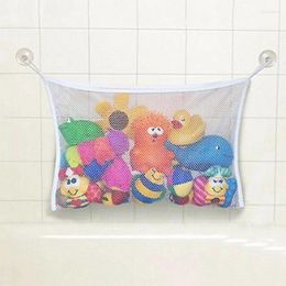 Stroller Parts Baby Bath For Time Toy Tidy Storage Suction Cup Bag Mesh Bathroom Organiser