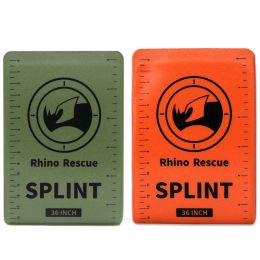 Survival Rhino Rescue Emergency Splint Moldable Medical First Aid Survival Lightweight Reusable Combat Military Splint For Camping