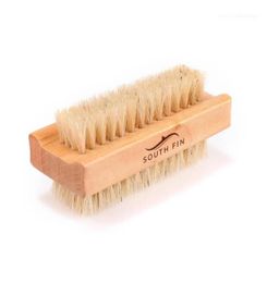 Rectangular nonslip wooden cleaning nail brush doublesided nail toenail scrubber cleanings soft bristles dusting new Inventory W4020469