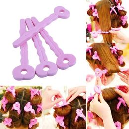 6pcs Hot Selling Sponge Curler Hair Rollers Curls Bar Magic Hair Curlers Salon Hairdressing Tools Wholesale