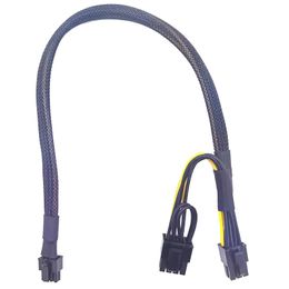 Small 8Pin To Standard Graphics Card GPU 6+2Pin with 6Pin Compute Card Power Cable Cord for Lenovo Server SR650/SR658/655 3090 A100 A40