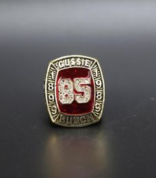 Hall Of Fame Baseball 1899 1989 85 Gussie Busch Team s ship Ring with Wooden Display Box Souvenir Men Fan Gift 204775171