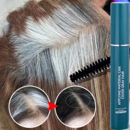Colour Black Brown Hair Dye Stick OneTime Hair Dye Instant Grey Root Coverage Hairs Colour Cream Stick Temporary Cover Up White Hair