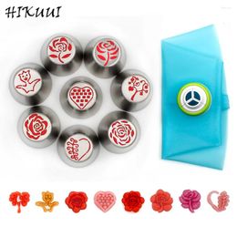 Baking Tools Edition Russian Flower Nozzles Cake Icing Piping Tips Pastry For Valentine Party Decorating