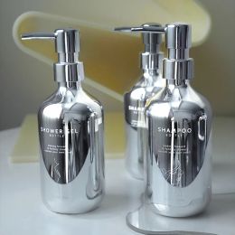 Bottles 500ml Soap Dispensers Liquid Container Empty Refillable Pump Bottle Portable Lotion Shampoo Shower Gel Holder Home Bathroom