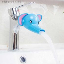 Sand Play Water Fun Water faucet extension sink faucet guide extender suitable for children bathroom hand washing toys Q240426
