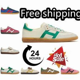 2024 Designer Leopard shoes Men Women Yellow Navy Gum black Night Shadow Brown Green White Casual Shoe Sports Sneakers Clearance Sale