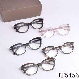 fashion tom sunglasses retro design brand TF5456 Cat Eye Optical Eyeglass Frame outdoor sports UV protection for men and women travel driving business goggles