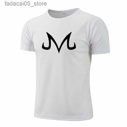Men's T-Shirts Fashionable and breathable summer new mens T-shirt 100% polyester anime ZT short sleeved Ma Jin Buu Q240426