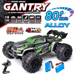 Electric/RC Car 1 16 Scale Large RC Car 50km/h High Speed RC Car Toy Suitable for Adult and Children Remote Control Car 2.4G Four Wheel Drive Off Road Monster TruckL2404