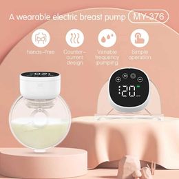 s 2pcs wearable no electric silent invisible chest pump 3-mode 9-level suction 180ML capacity 240424