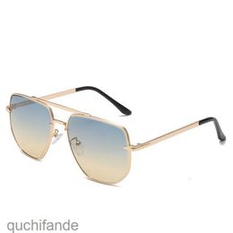 Fashion Senior Ditary Sunglasses Rainbow Bridge Cut Edge 5 Metal Frame Glasses 1875 High Quality Eyewear with Original Logo