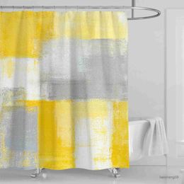 Shower Curtains Abstract And Minimalist Bathroom Curtains Made Of Polyester Fabric 180 * 180cm With 12 Hooks