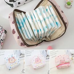 Storage Bags Tampon For Women Sanitary Napkin Bag Holder Pouches Towel Cosmetics Cotton Coin Purse Organiser