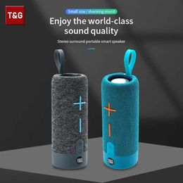 TG619 Bluetooth Speaker Portable Wireless Speaker Outdoor Waterproof Subwoofer Stereo Speaker Support TWS