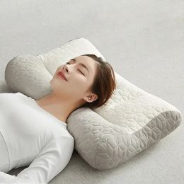 Pillow Neck Pillow Aid Neck Protection Correction Orthopedic Pillow 40x70cm Slow Rebound Soft Sleeping Pillow Relax The Cervical Adult