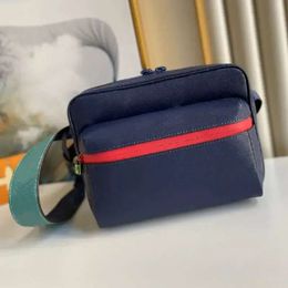 10A Mirror Top Designer Handmade Handbags Neutral Messenger Bag Saddle Postman Old Flower Letters Crossbody Classic Fashion Casual Leather Men's Bag Gift Box