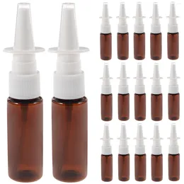 Storage Bottles 20 Pcs Mini Spray Bottle Direct Refillable Nasal Reusable Perfume Small Makeup The Pet Dispenser Travel