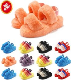 New Designers Women VGG Slippers Slides Soft Flat Plush Sandals Modish style winter snow lady girl slipper womens colorful house outdoor Joy size 36-442153242