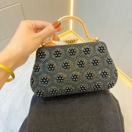 Evening Bag Pearl Handbag Versatile Women's Wedding Shoulder Crossbody Dinner Bag