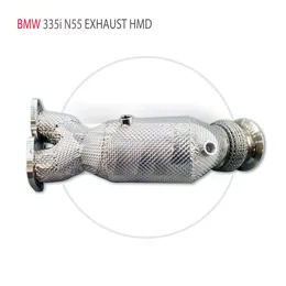 Exhaust High Flow Performance Downpipe For 335i N55 Engine 3.0T Car Accessories Catalytic Converter