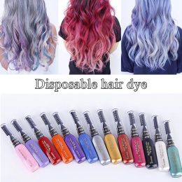 Color 13 Colors Oneoff Hair Color Dye Washable Onetime Hair Dye Crayons Temporary DIY Hair Color Mascara Nontoxic Free Shipping