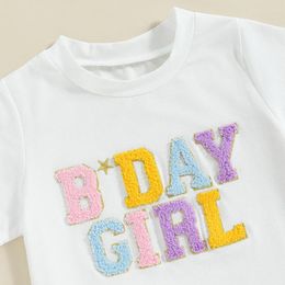 Clothing Sets Toddler Girl Birthday Outfits 1 2 3 4 5 6 Year Old Shirt Tulle Tutu Skirt Dress Girls Set
