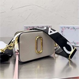 Designers Bag for women man Crossbody bags Shoulder Bags Luxury bag snapshot Double Zipper Camera Bag Leather Colour Wide Strap