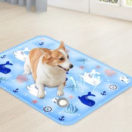 Cooling Pad Ice Mat Summer Pet Dry Ice Crystal Powder Water Injection Dog Cat Cool Mat 240423