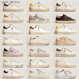 goldenlies gooselies goodes sneakers women Designer Shoes Italian Brand Womens Casual Shoes Speaker Star Sabot Diamond Sneakers I4QE